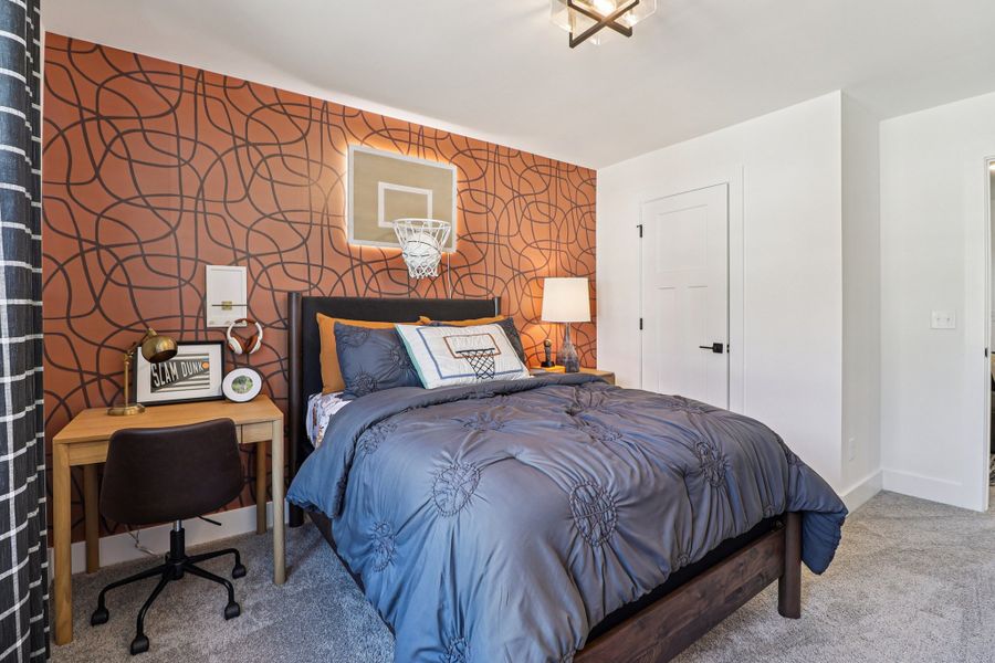 Representative furnished interior of a home built from the Bentcreek II by Great Southern Homes in Shiloh Trail, Wellford (Image 52).