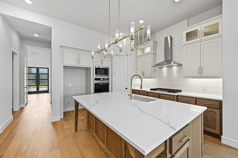 Furnished interior view inside a new home in Star Trail: 55ft. lots, Prosper (Image 8).