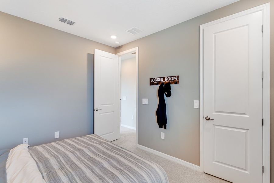 Furnished interior view inside a new home in Center Lake Ranch Community Group Page, St. Cloud (Image 33).