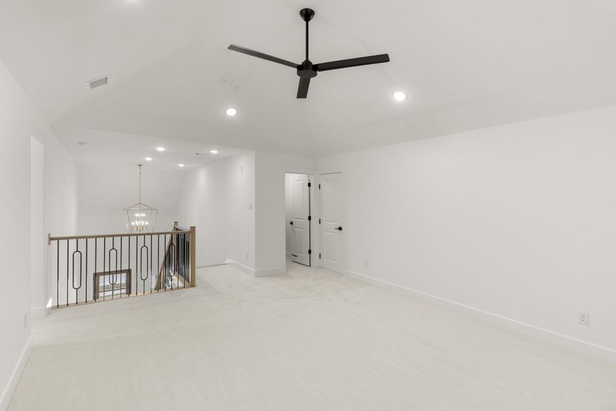Spacious, unfurnished interior of a new home in Mustang Lakes, Celina (Image 62). Spacious, unfurnished interior of a new home in Mustang Lakes, Celina (Image 62).