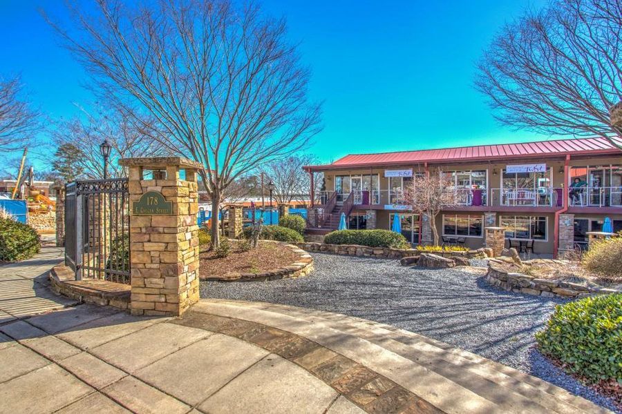 Front exterior of a new home in , Lawrenceville, GA, highlighting curb appeal (Image 31).