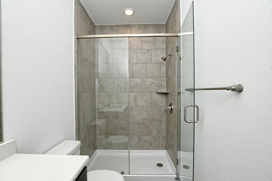 Furnished interior view inside a new home in The Hollows, Jonestown (Image 17).