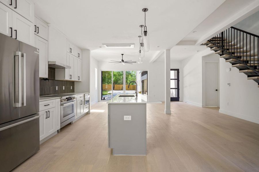 Furnished interior view inside a new home in , Austin (Image 11).
