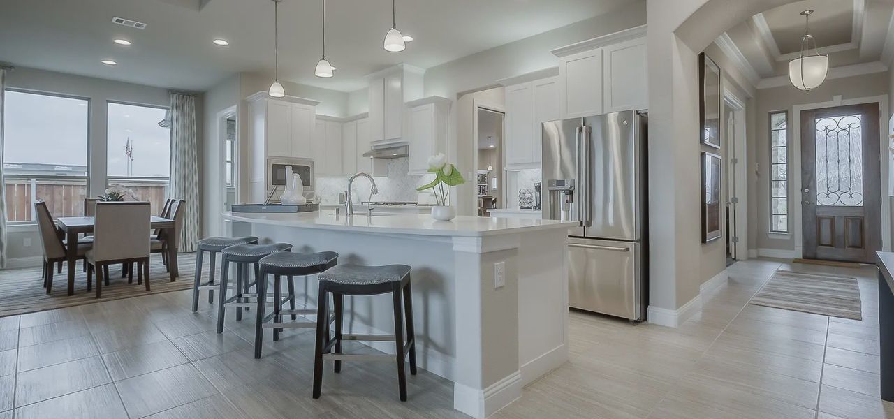 Image 4 representing the Brookville by Chesmar Homes in Trinity Falls, McKinney, TX.