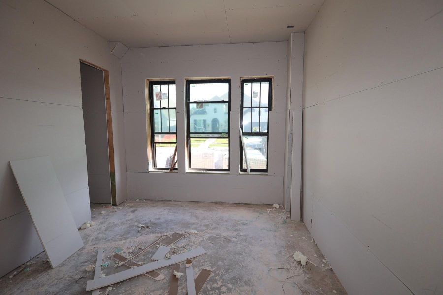 In-progress construction of a new home in Harvest Green - Parkview Collection, Richmond, TX (Image 6).
