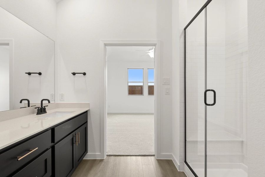 Primary Bathroom Representative Photo featuring the Noir Collection