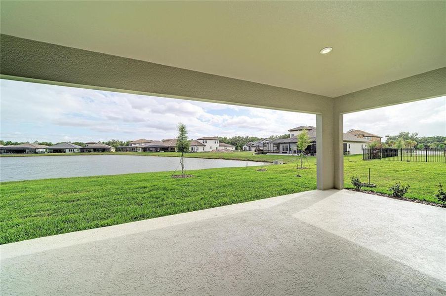 Exterior details and patio area of a home in Hawkstone, Lithia (Image 2).