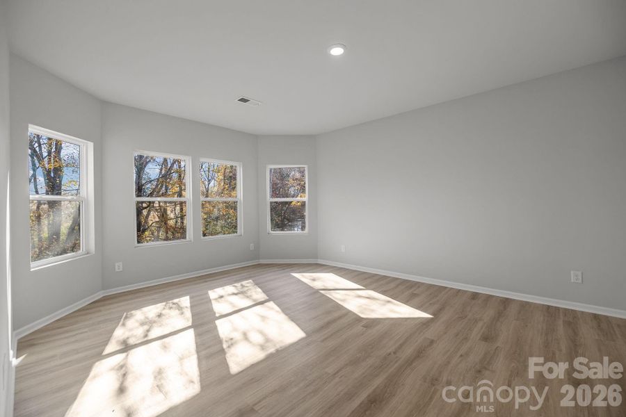 Spacious, unfurnished interior of a new home in Cottages at Wingate, Wingate (Image 16). Spacious, unfurnished interior of a new home in Cottages at Wingate, Wingate (Image 16).