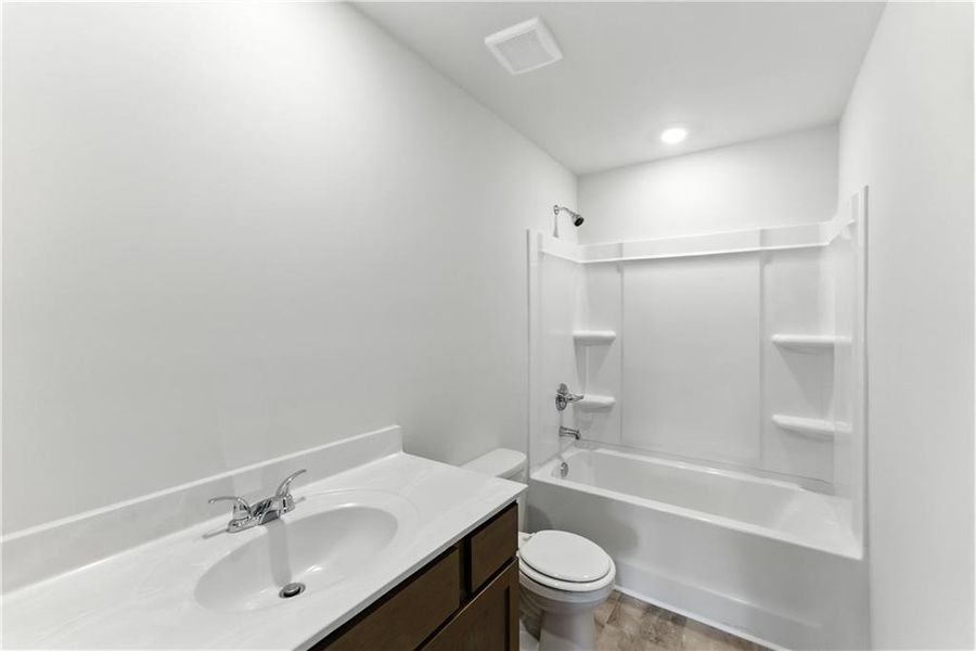 Furnished interior view inside a new home in The Reserve at Willow Oaks, Canton (Image 6). Furnished interior view inside a new home in The Reserve at Willow Oaks, Canton (Image 6).