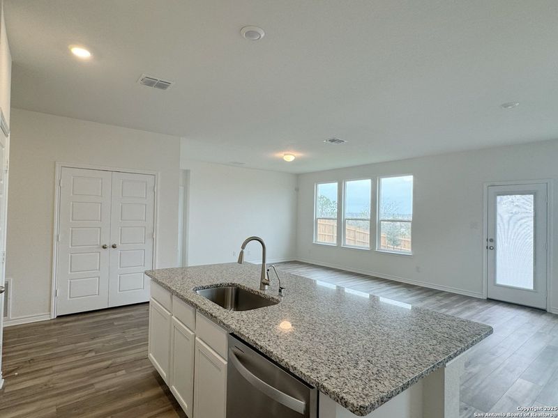 Furnished interior view inside a new home in Hidden Bluffs at TRP, San Antonio (Image 9). Furnished interior view inside a new home in Hidden Bluffs at TRP, San Antonio (Image 9).