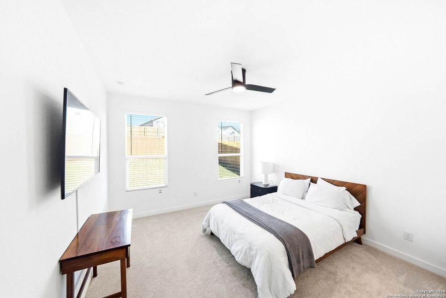 Furnished interior view inside a new home in Hidden Trails: Coastline Collection, Bulverde (Image 8).