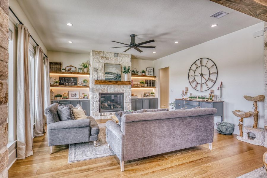 Furnished interior view inside a new home in , Chappell Hill (Image 29).
