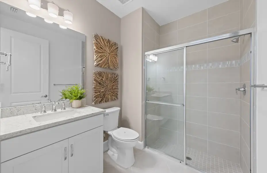 Furnished interior view inside a new home in Del Webb Naples, Ave Maria (Image 14).