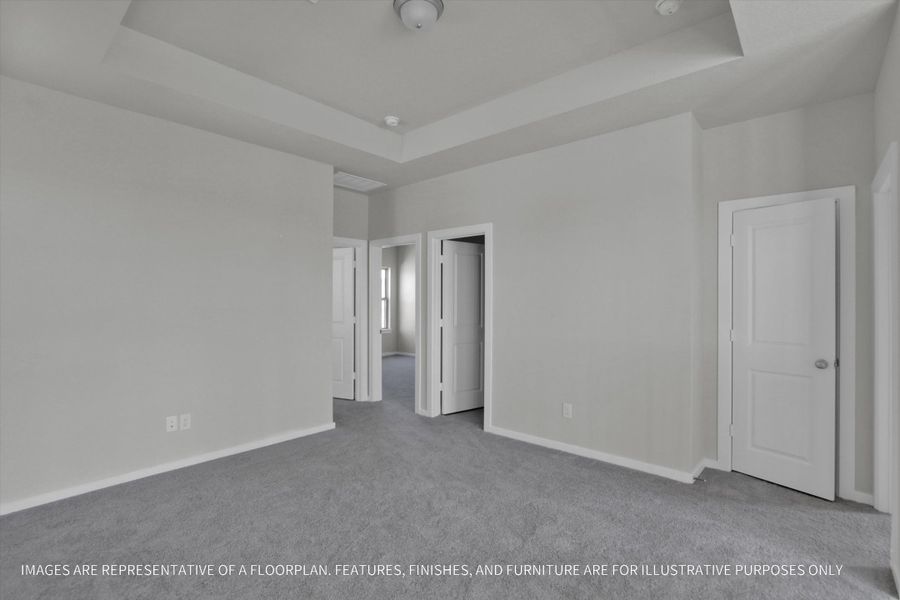 Spacious, unfurnished interior of a new home in Sunterra 50s, Katy (Image 25).