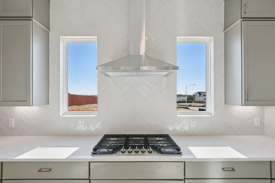 Close-up of interior finishes inside a home in Foxfield, Austin (Image 18).