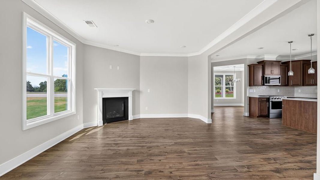 Spacious, unfurnished interior of a new home in Adams Glen, Greenville (Image 18). Spacious, unfurnished interior of a new home in Adams Glen, Greenville (Image 18).