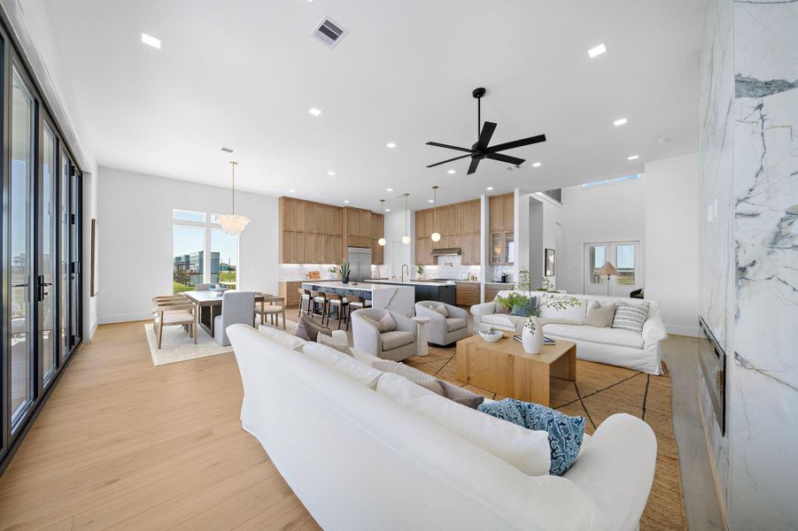 Perfect place to entertain with an impressive Open Concept for your Kitchen, Dining, and Livingroom! Perfect place to entertain with an impressive Open Concept for your Kitchen, Dining, and Livingroom!