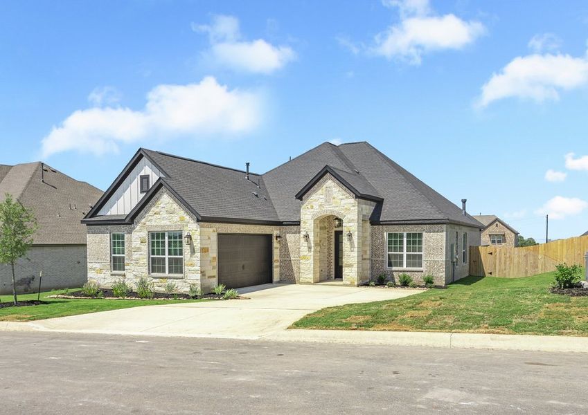 The Hanna has a brick and stone exterior. The Hanna has a brick and stone exterior.