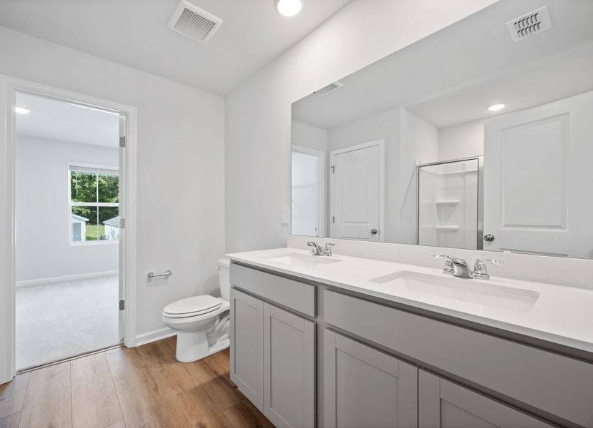 Furnished interior view inside a new home in Grand Arbor, Blythewood (Image 8).