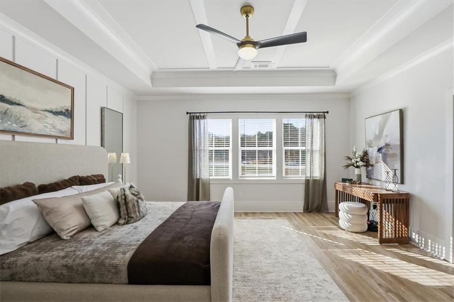 Furnished interior view inside a new home in , Braselton (Image 13). Furnished interior view inside a new home in , Braselton (Image 13).