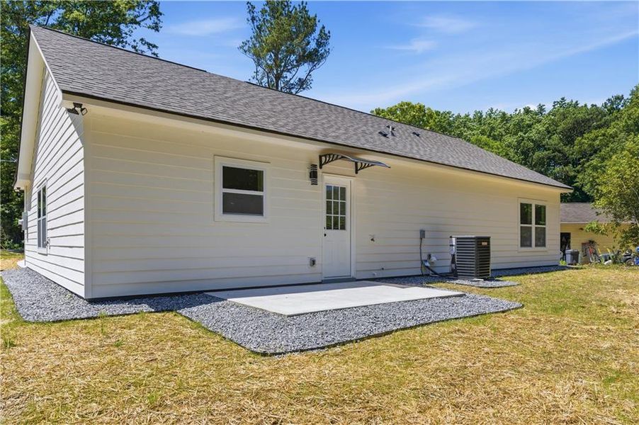 Exterior details and patio area of a home in , Marietta (Image 18).