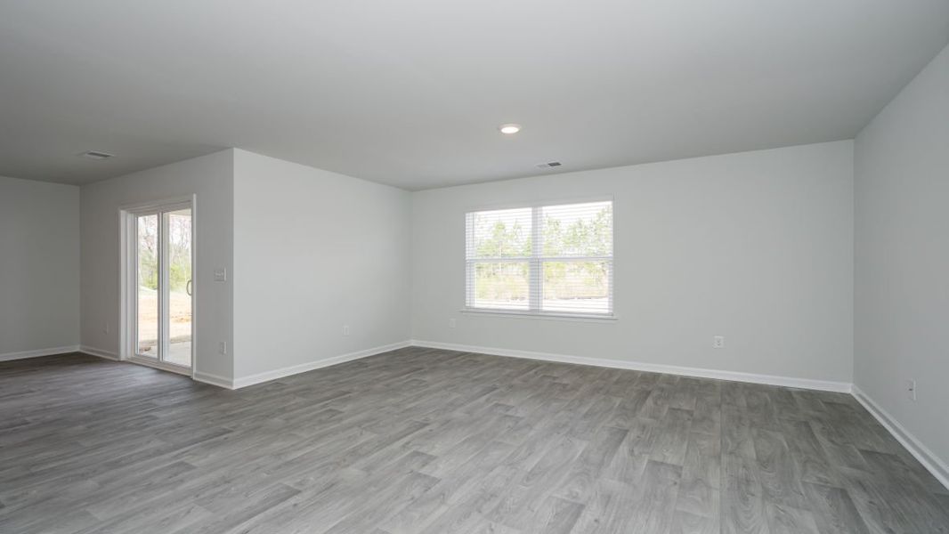 Representative unfurnished interior of a home built from the CALI by D.R. Horton in Jordanville Farms, Galivants Ferry (Image 31).