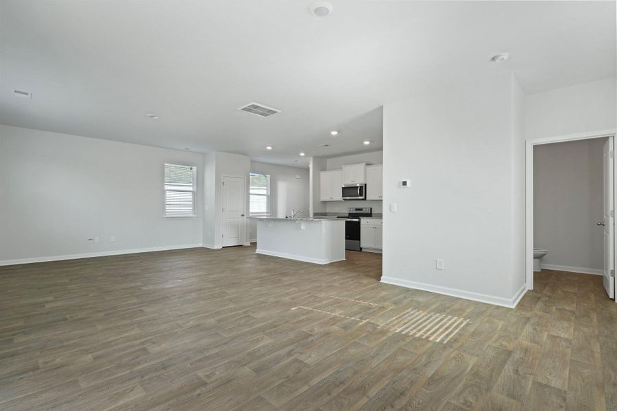 Spacious, unfurnished interior of a new home in Hillcrest, Ravenel (Image 14). Spacious, unfurnished interior of a new home in Hillcrest, Ravenel (Image 14).
