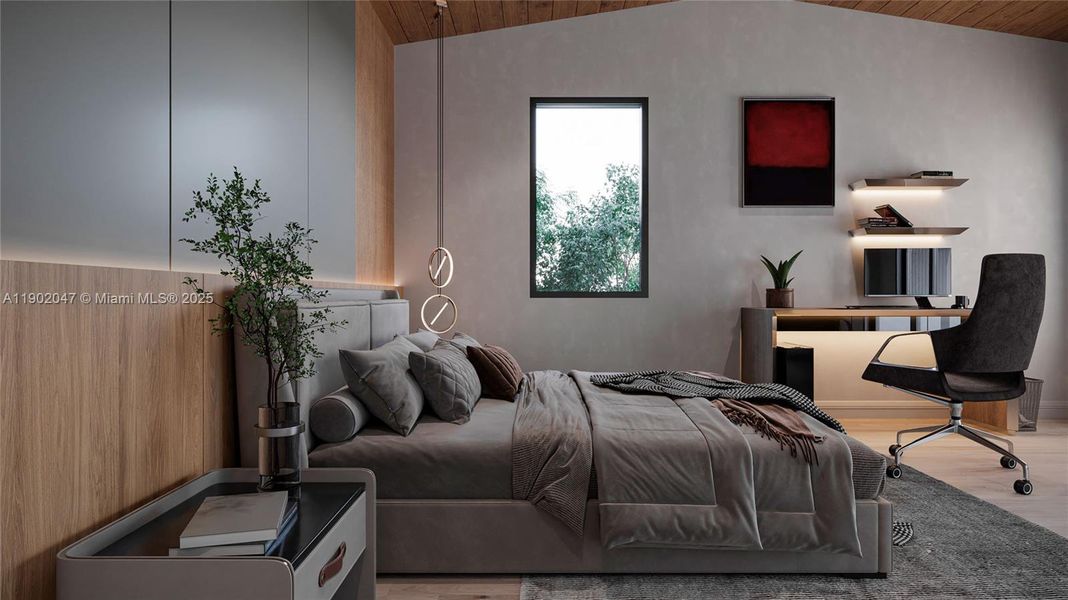 Furnished interior view inside a new home in , Palmetto Bay (Image 3).