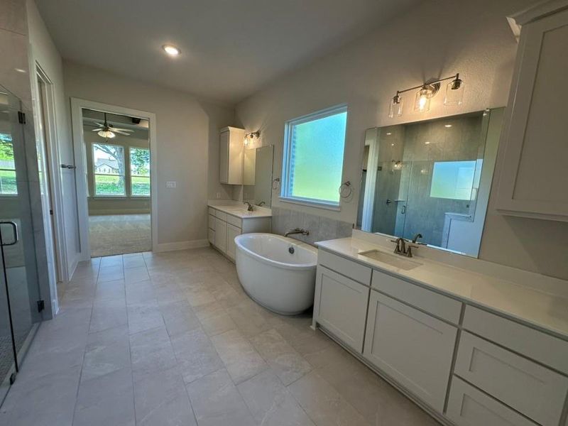 Furnished interior view inside a new home in Fannin Ranch, Leonard (Image 7).