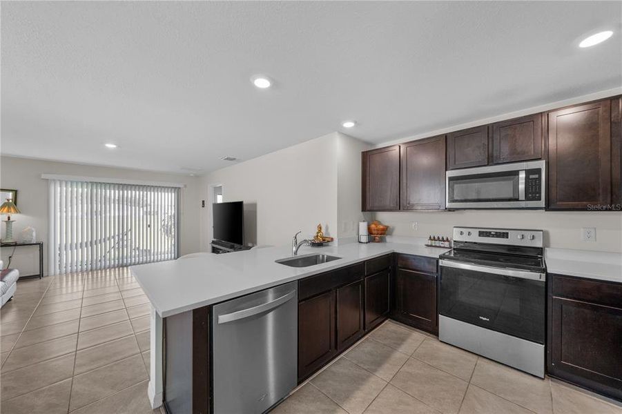 Furnished interior view inside a new home in Avalon Woods, Newberry (Image 10).