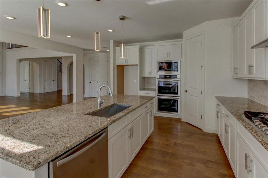 Furnished interior view inside a new home in , Conyers (Image 7). Furnished interior view inside a new home in , Conyers (Image 7).
