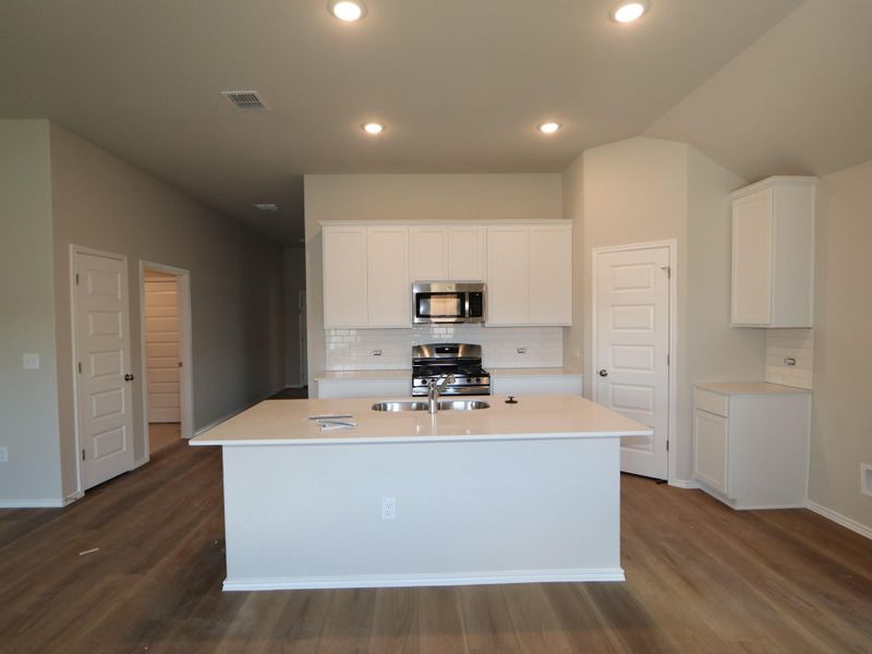 Furnished interior view inside a new home in Cascades at Onion Creek, Austin (Image 7).