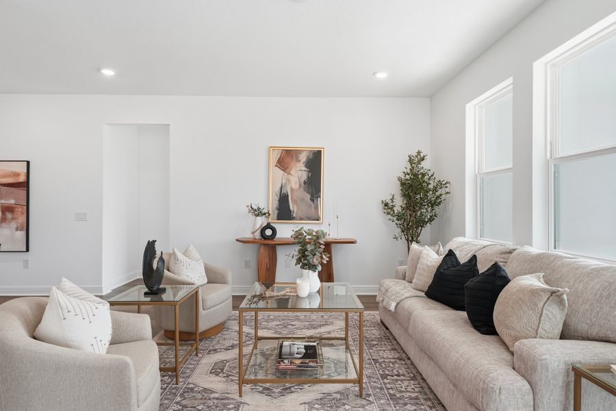 Furnished interior view inside a new home in Acuera Estates, Apopka (Image 18).