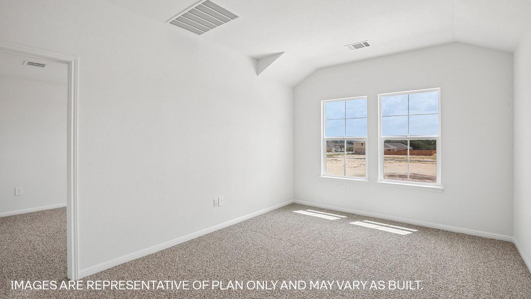 Representative unfurnished interior of a home built from the The Hanna by D.R. Horton in Bar W Ranch, Leander (Image 26).