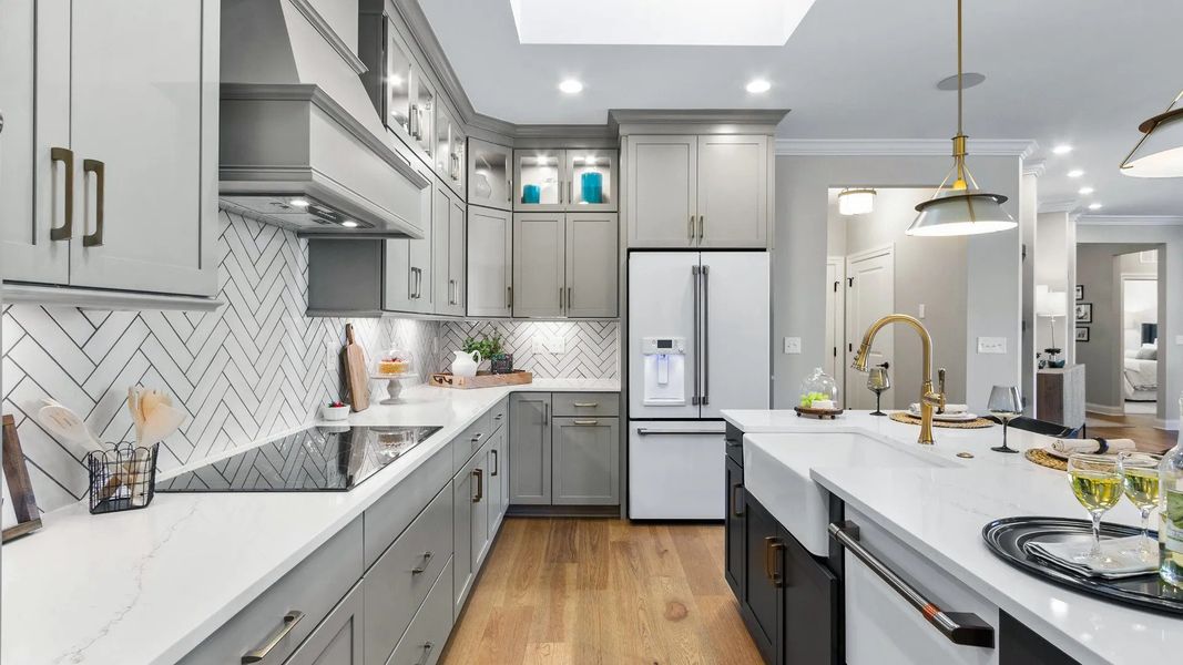 Representative furnished interior of a home built from the Promenade by Epcon Communities in The Courtyards by The Manor, Alpharetta (Image 11).