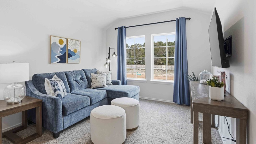 Representative furnished interior of a home built from the HANNA by D.R. Horton in Blaire Lake, Tyler (Image 27). Representative furnished interior of a home built from the HANNA by D.R. Horton in Blaire Lake, Tyler (Image 27).