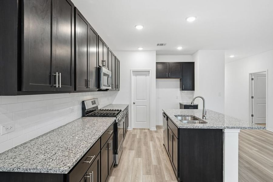 Furnished interior view inside a new home in Lisso 50s, Pflugerville (Image 7).