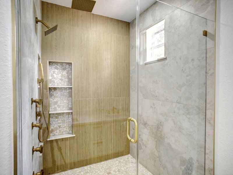 Close-up of interior finishes inside a home in , Bastrop (Image 12).