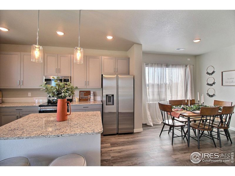 Furnished interior view inside a new home in Liberty Draw, Evans (Image 17).