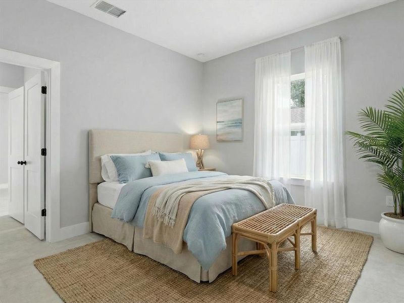 Furnished interior view inside a new home in , Port Charlotte (Image 13). Furnished interior view inside a new home in , Port Charlotte (Image 13).