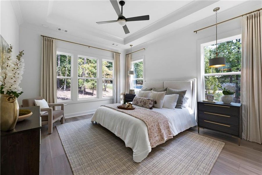 Furnished interior view inside a new home in , Waleska (Image 5). Furnished interior view inside a new home in , Waleska (Image 5).