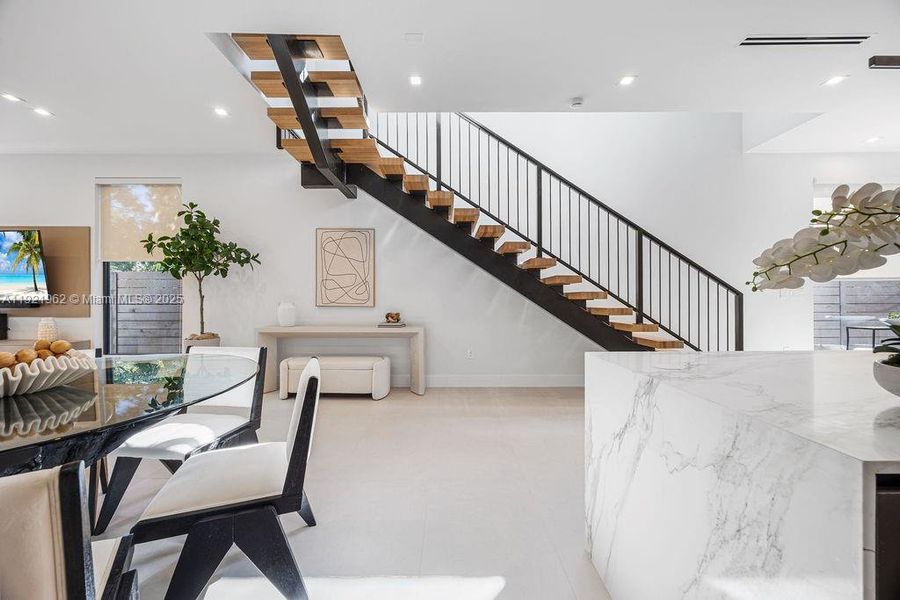 Furnished interior view inside a new home in , Fort Lauderdale (Image 8).