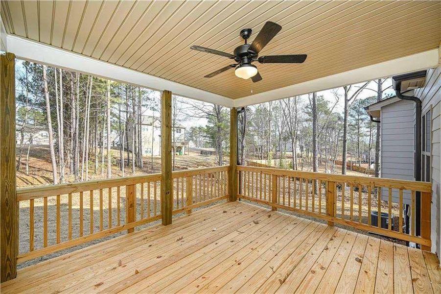 Exterior details and patio area of a home in , Douglasville (Image 19).