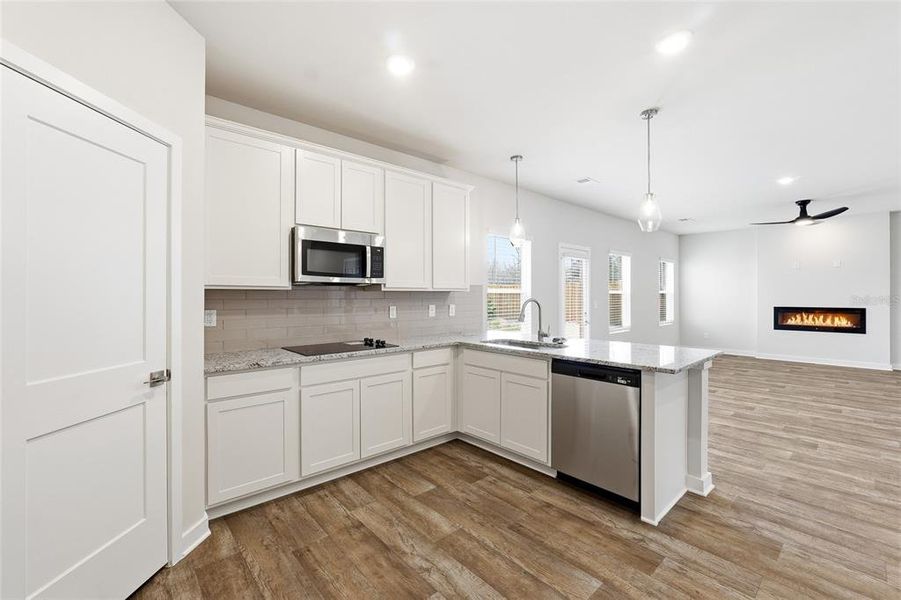 Furnished interior view inside a new home in Fern Dale, Fairburn (Image 10).