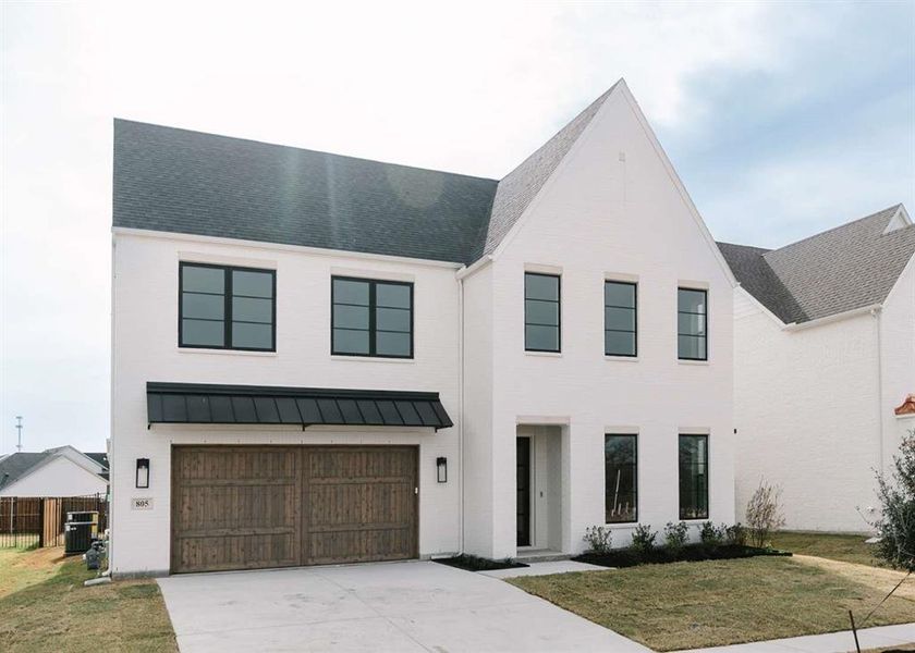 Front exterior of a new home in , Aledo, TX, highlighting curb appeal (Image 1). Front exterior of a new home in , Aledo, TX, highlighting curb appeal (Image 1).