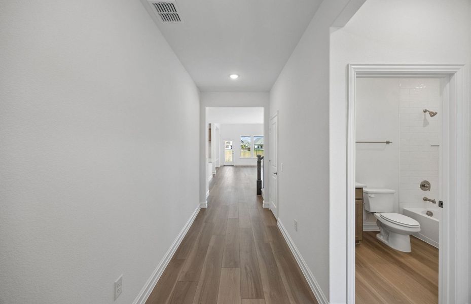 Spacious, unfurnished interior of a new home in Anna Town Square, Anna (Image 19). Spacious, unfurnished interior of a new home in Anna Town Square, Anna (Image 19).