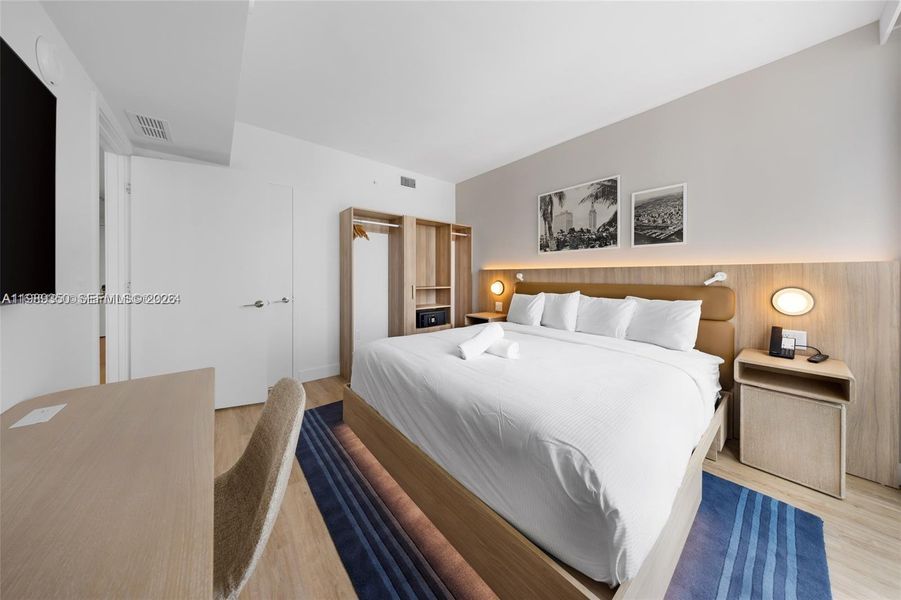 Furnished interior view inside a new home in , Miami (Image 3).