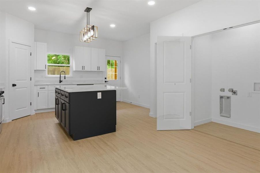 Furnished interior view inside a new home in , Fort Worth (Image 11).