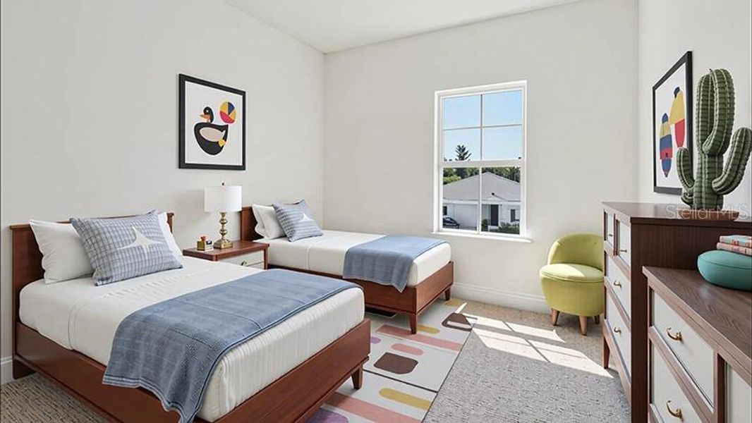 Furnished interior view inside a new home in Ridge at Heath Brook, Ocala (Image 14). Furnished interior view inside a new home in Ridge at Heath Brook, Ocala (Image 14).