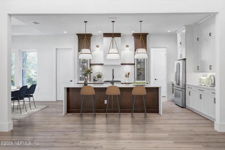 Furnished interior view inside a new home in , St. Augustine (Image 16).